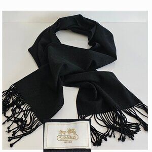 COACH SCARF Gorgeous 100% CASHMERE   🆕🆕🆕💕